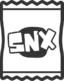 SNX Logo Bildmarke 2 blck